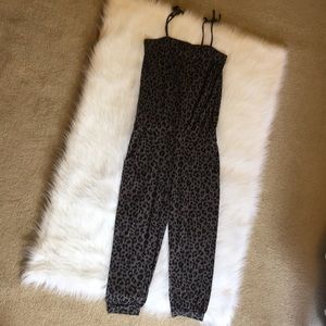 Animal Print Jumpsuit